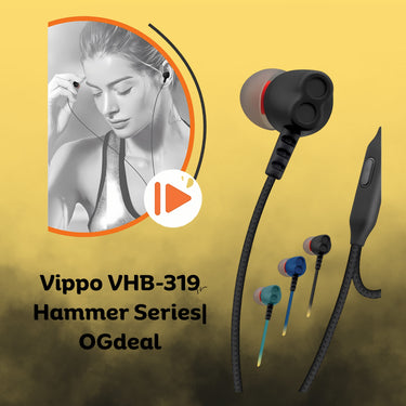 Vippo VHB-319 Hammer Series In-Ear Earphones with Mic | OGdeal